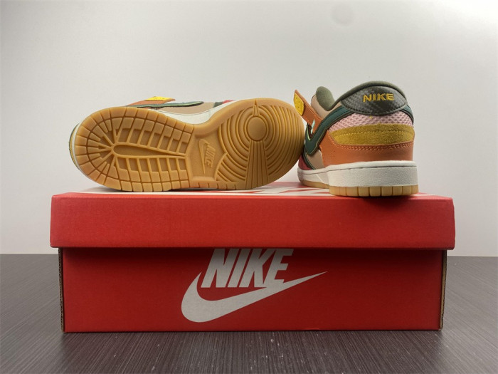 nike dunk low scrap archeo brown - db0500-200