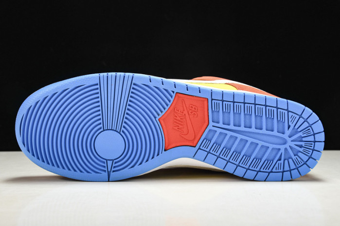 nike sb dunk low pro bart simpson - bq6817-602