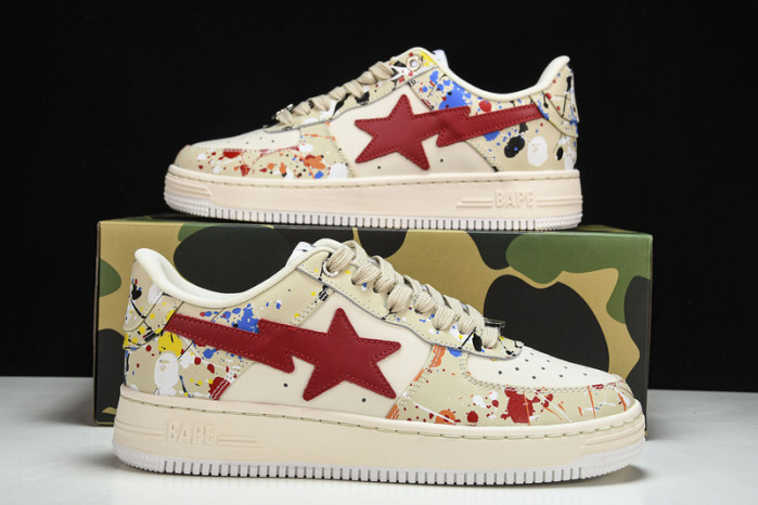 a bathing ape bape sta low copshoe bp-053