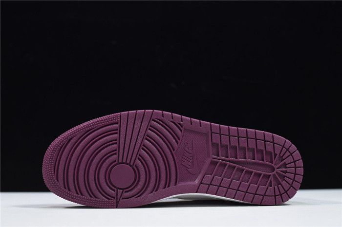 jordan 1 retro high og bordeaux - 555088-611