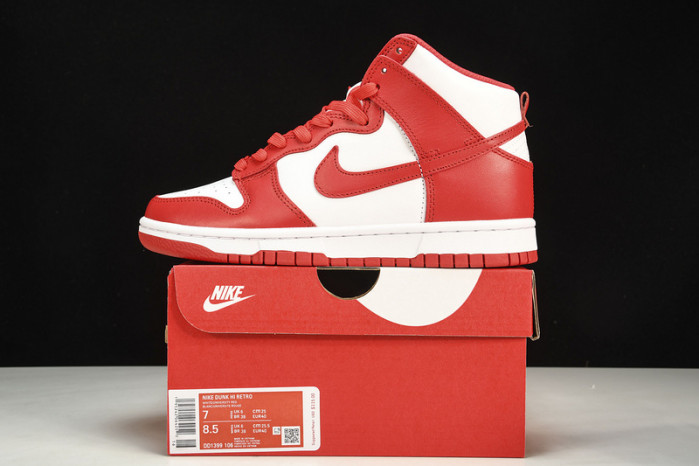nike dunk high championship white red dd1399-106