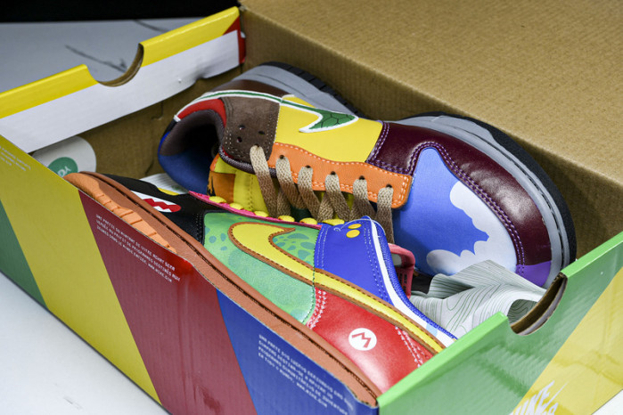 Nike Dunk Low Mario Kart Custom DH0952-102