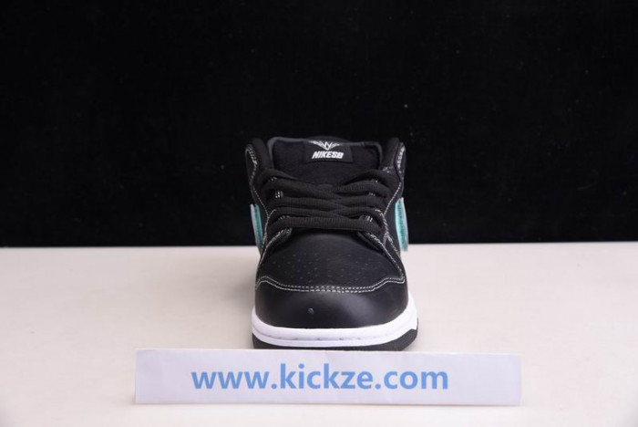 nike sb dunk lof Di*m*nd s*pply co black Di*m*nd bv1310-001