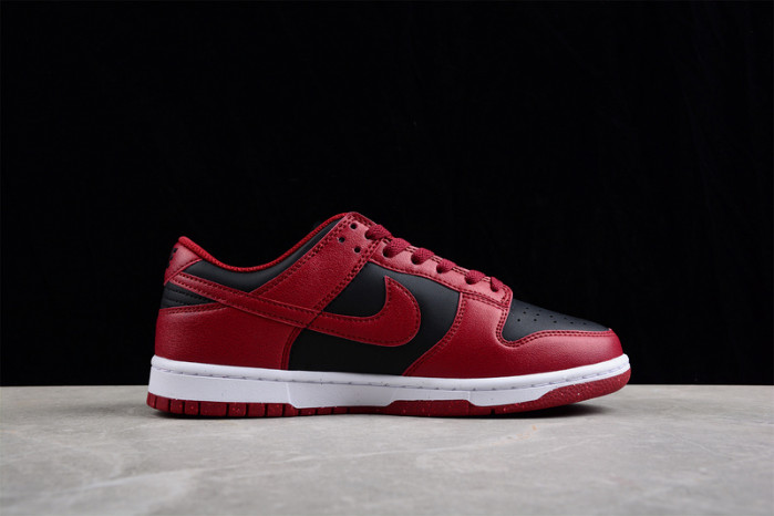 nike dunk low next nature dark red black dn1431-002