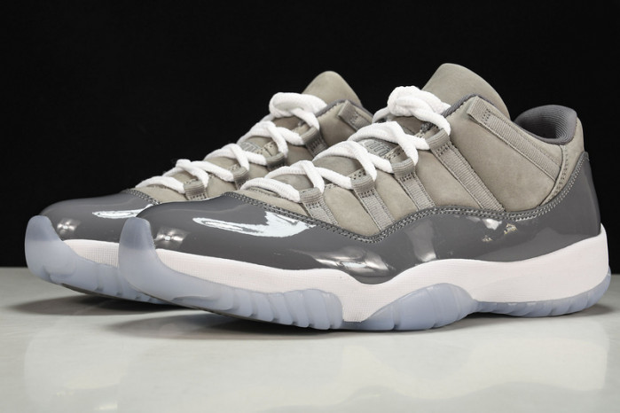 air jordan 11 low cool grey 528895-003