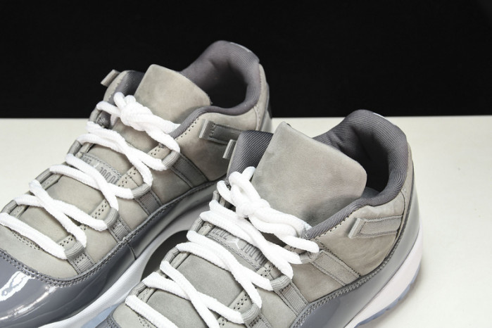 air jordan 11 low cool grey 528895-003