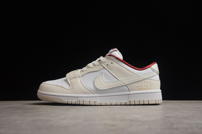 nike dunk low se just do it white phantom dv1160-100