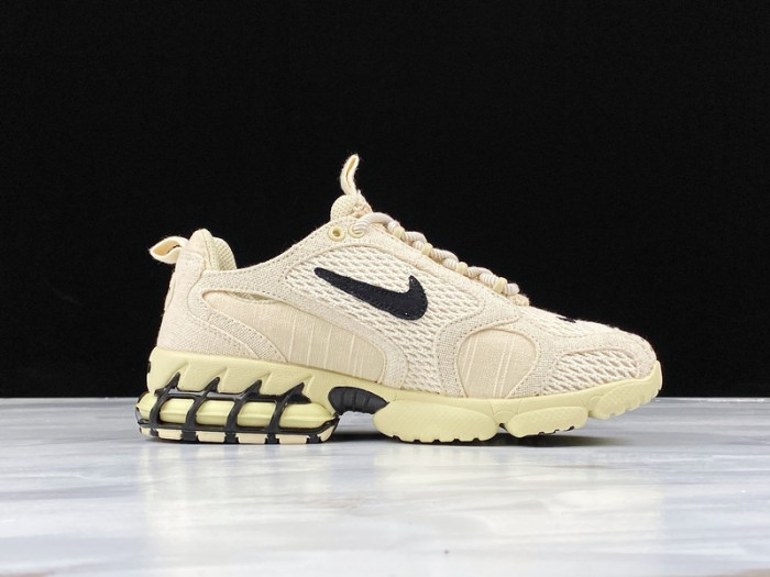 nike air zoom spiridon cage 2 stussy fossil - cq5486-200