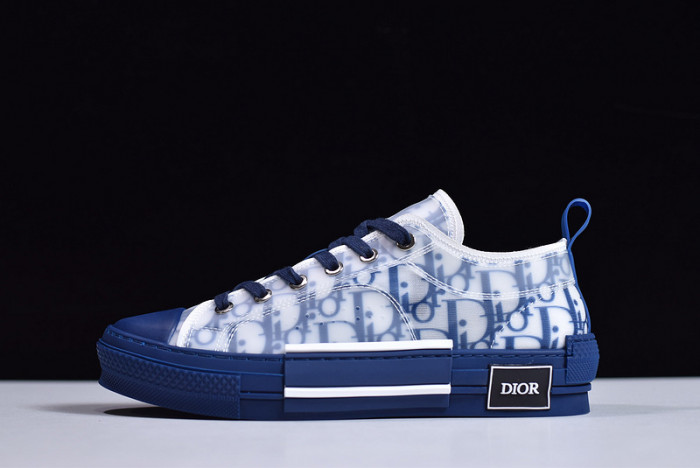 d1r* b23 oblique lof top sneaker blue t00853h062