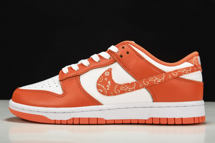 nike dunk low essential paisley pack orange dh4401-103