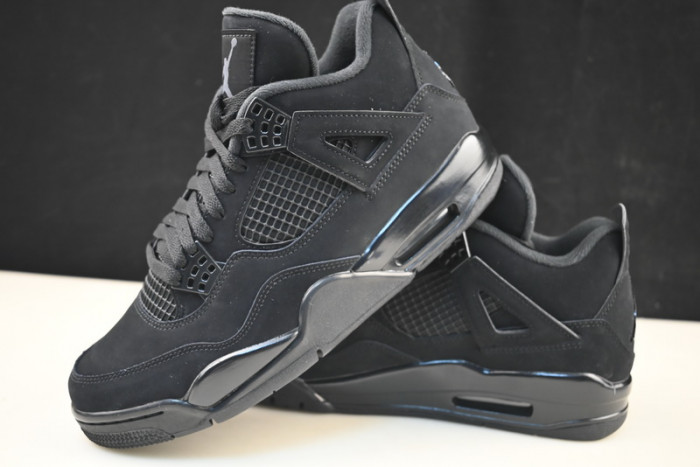air jordan 4 retro "black cat" - air jordan - cu1110-010