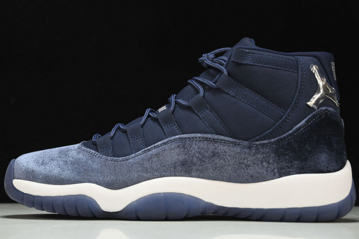 air jordan 11 wmns "midnight navy" ar0715-441