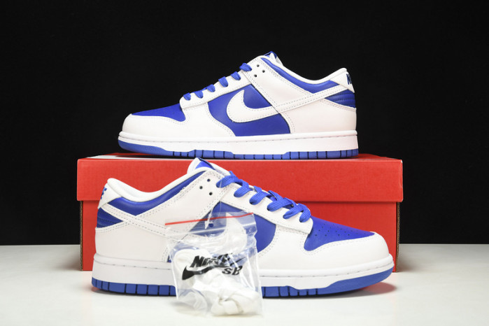 nike dunk low racer blue white - dd1391-401