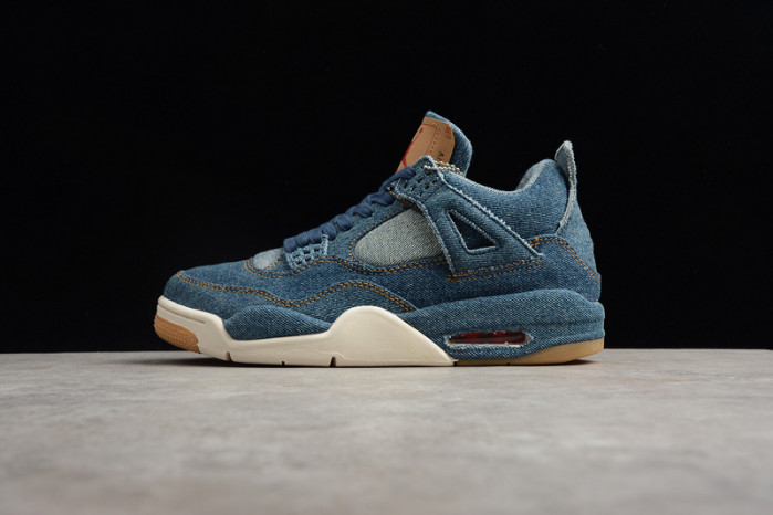 levi''s x nike air jordan 4 denim ao2571-401