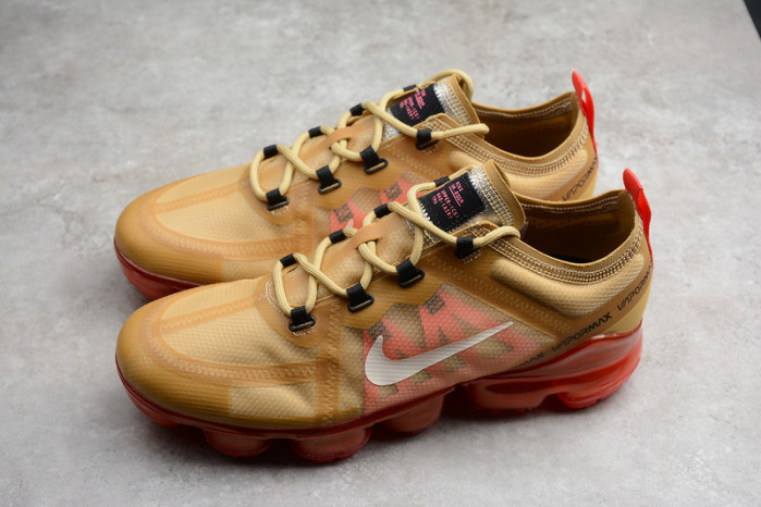 nike air vapormax 2019 crimson gold ar6631-701