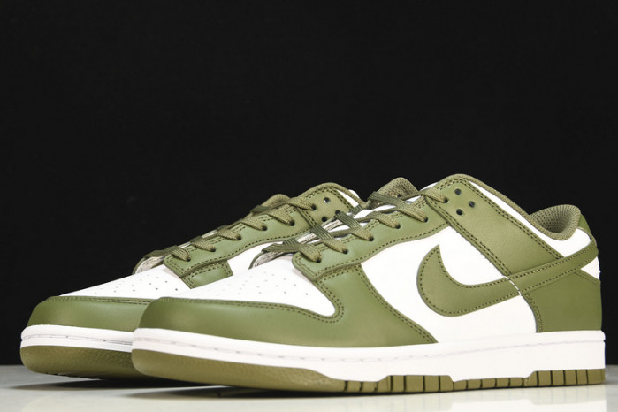 nike dunk low medium olive (w) - dd1503-120