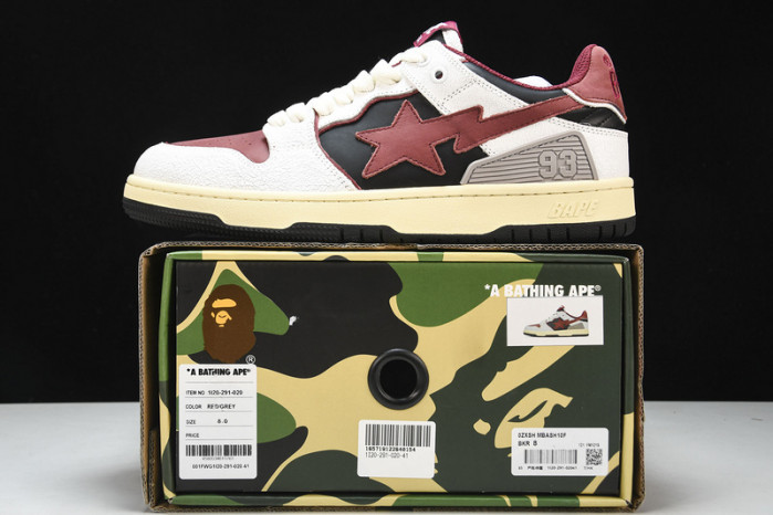 a bathing ape bape sta low copshoe bp-177