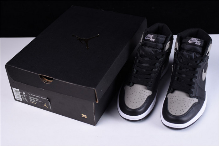 air jordan 1 retro high og shadow black grey 555088-013