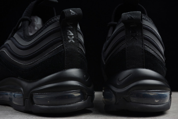 nike max 97 ul 17 se ultra triple black sock-like 924452-001