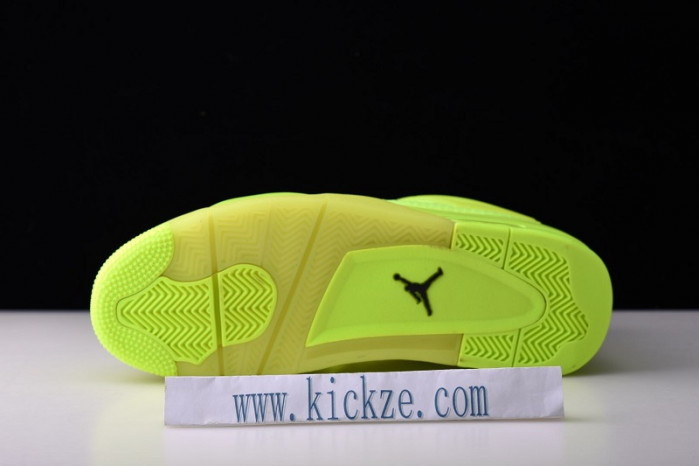 air jordan 4 flyknit “volt” aq3559-700