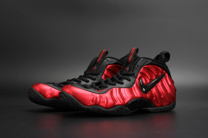 nike air foamposite pro "universty red" mens 624041-604